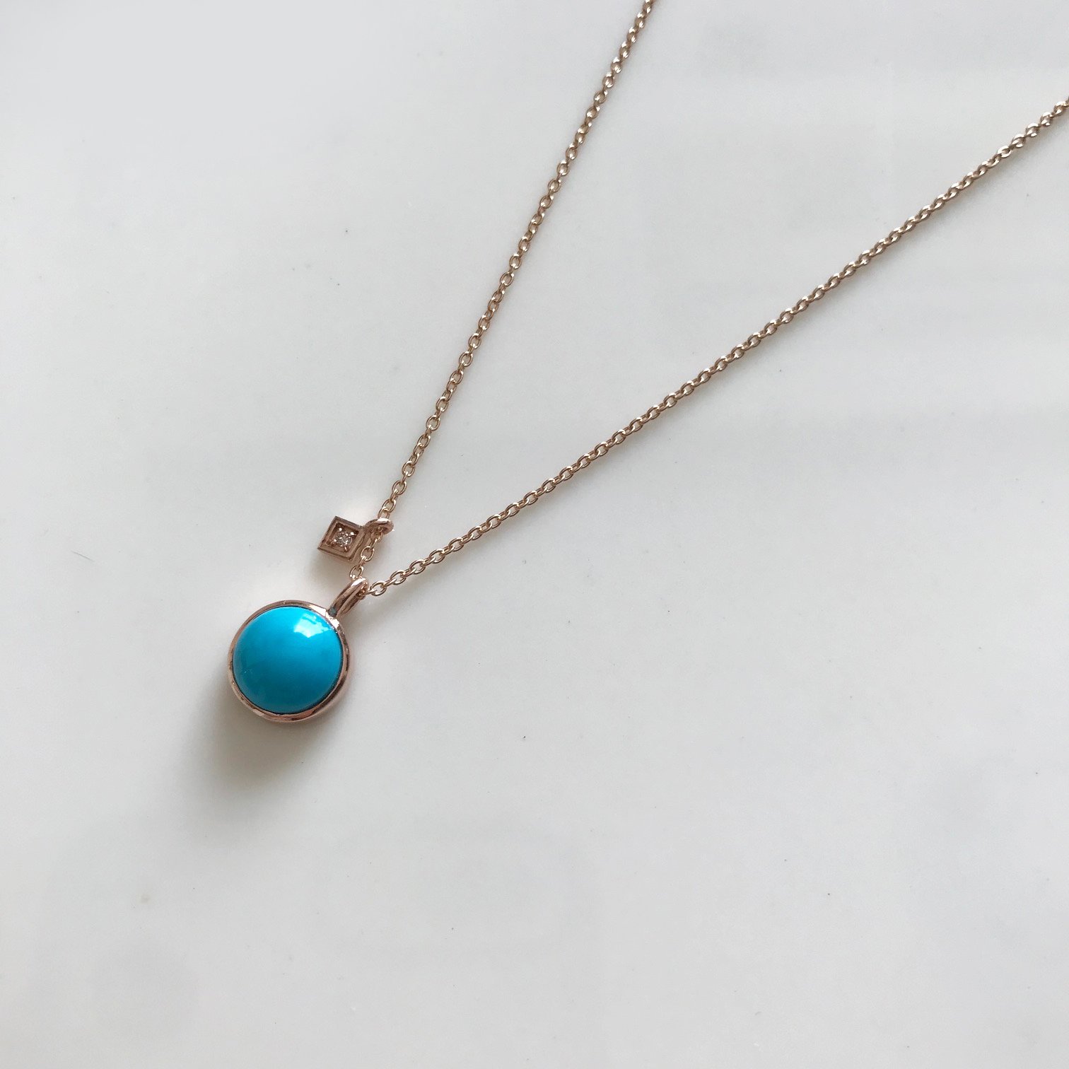 Art Deco Turquoise Necklace | vasa new york